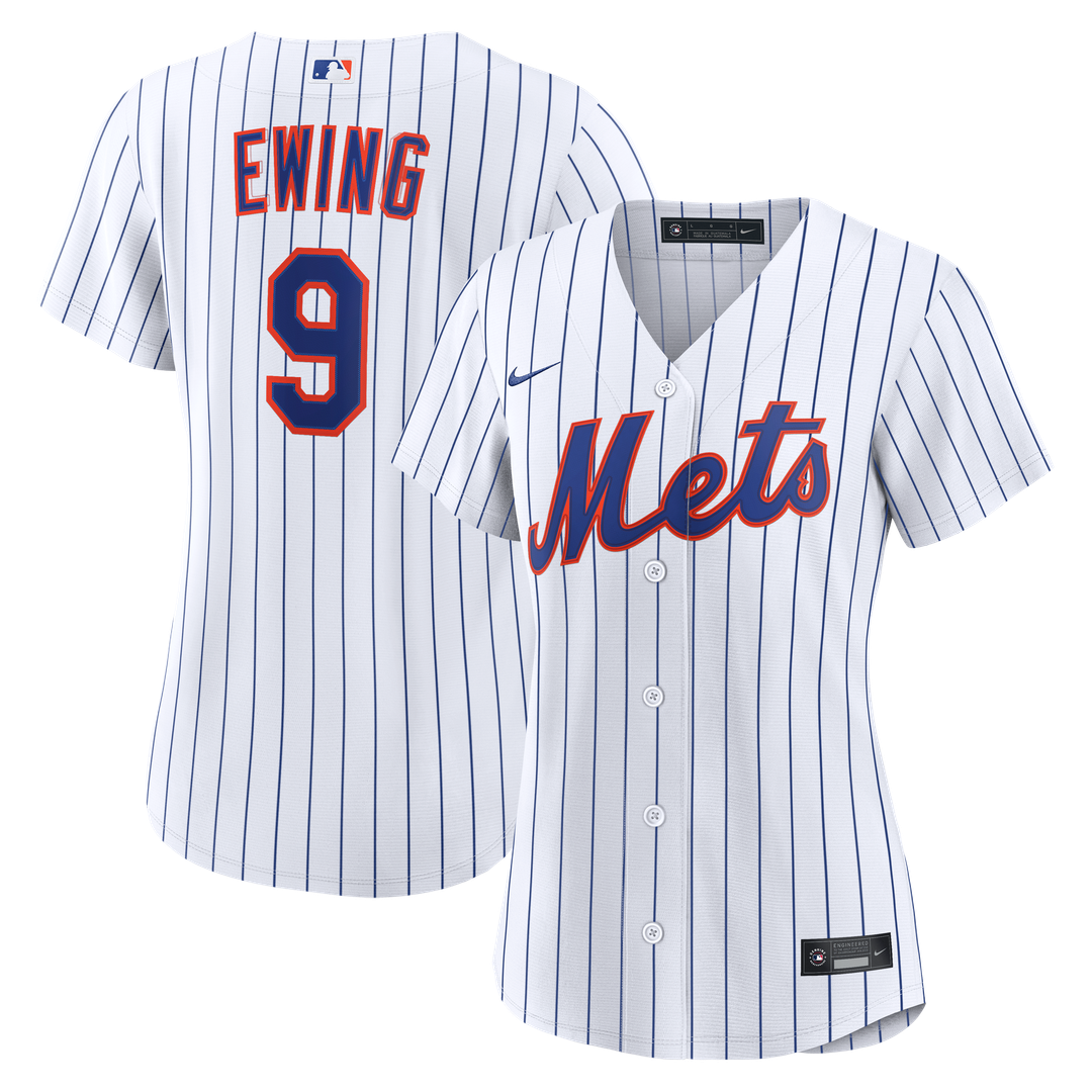 AJ Ewing New York Mets Women's Home Jersey - White