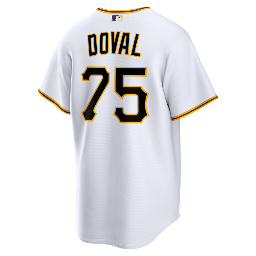 Camilo Doval Pittsburgh Pirates Home Jersey - White