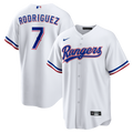 Ivan Rodriguez Texas Rangers Home Retired Player Jersey - White