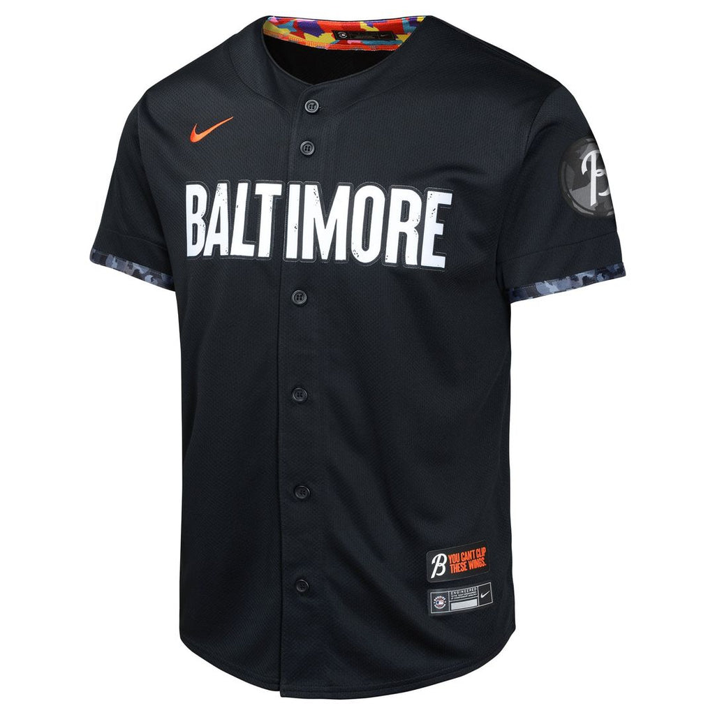 Adley Rutschman Baltimore Orioles Youth Jersey - Black