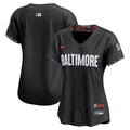 Baltimore Orioles Women's Jersey - Black