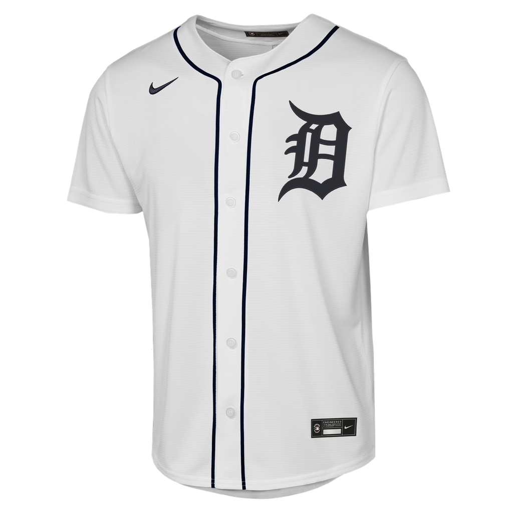 Justin Verlander Detroit Tigers Youth Home Jersey - White