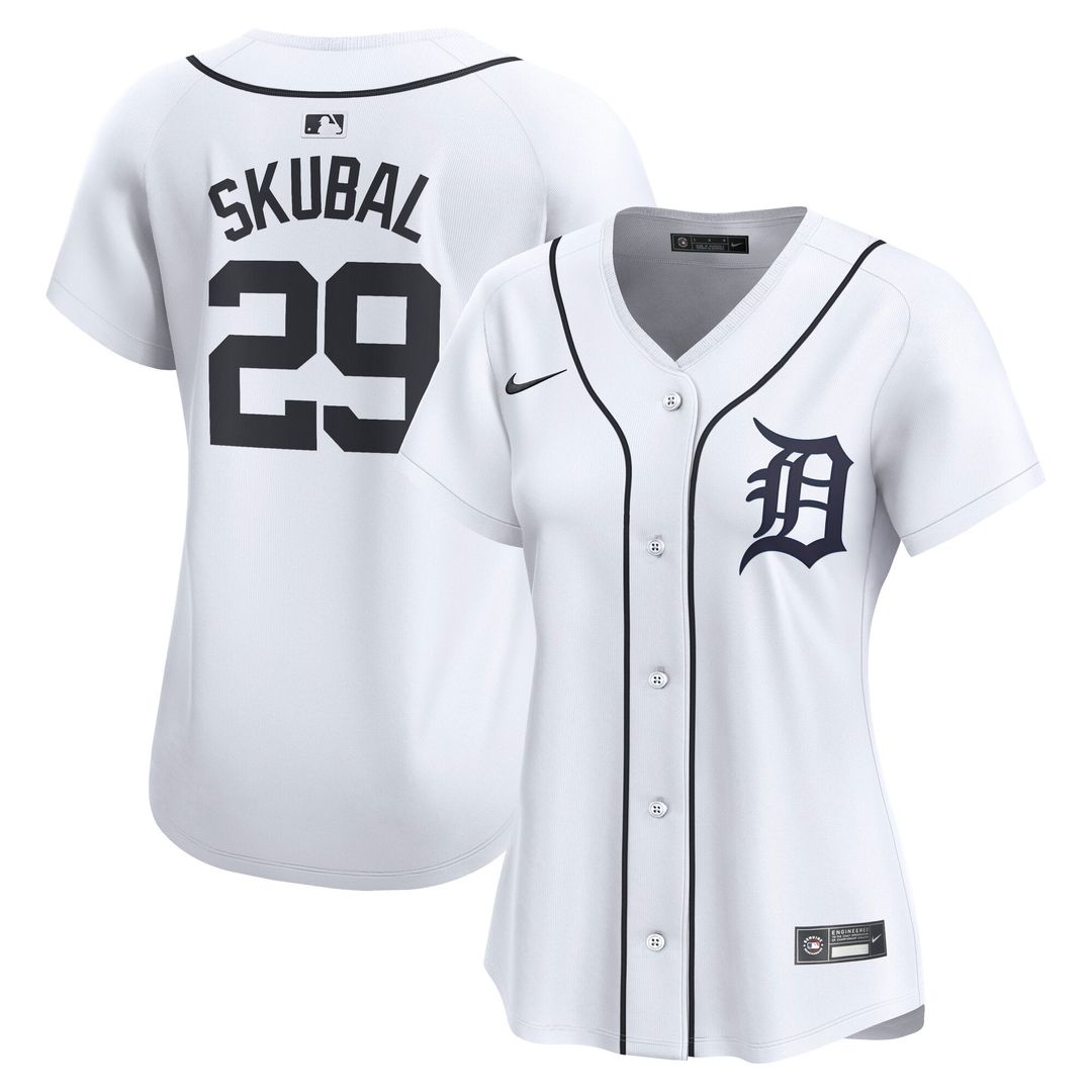 Tarik Skubal Detroit Tigers Women's Jersey – White