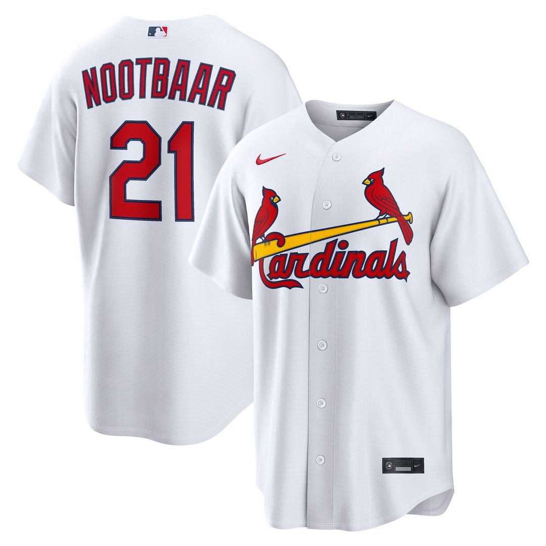 Lars Nootbaar St. Louis Cardinals Home Jersey - White