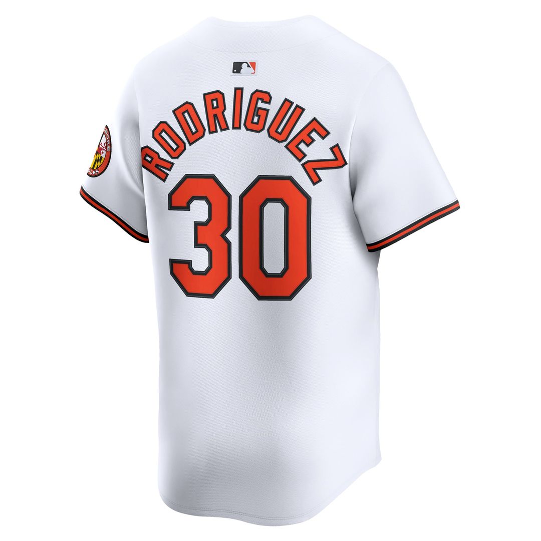 Grayson Rodriguez Baltimore Orioles Home Jersey - White