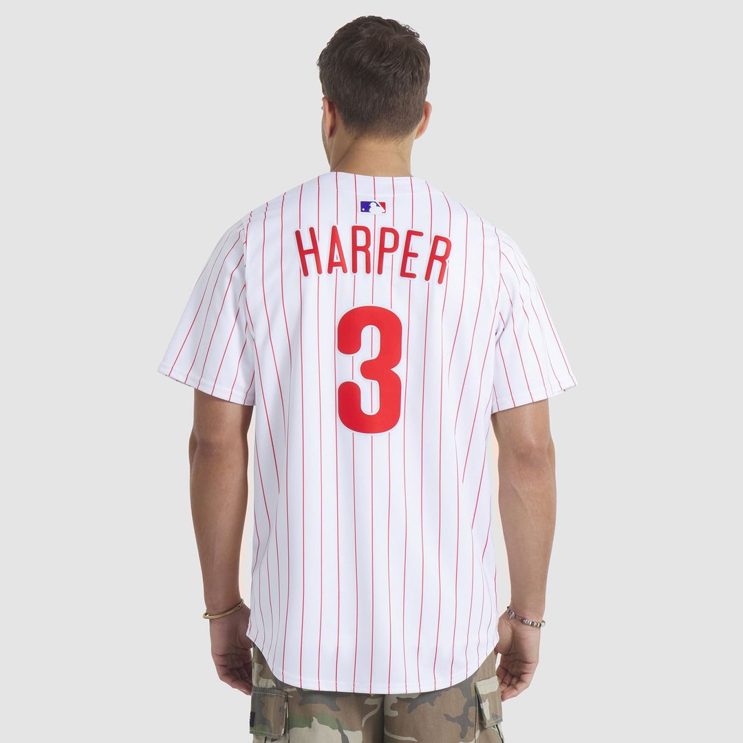 Bryce Harper Philadelphia Phillies Home Jersey - White