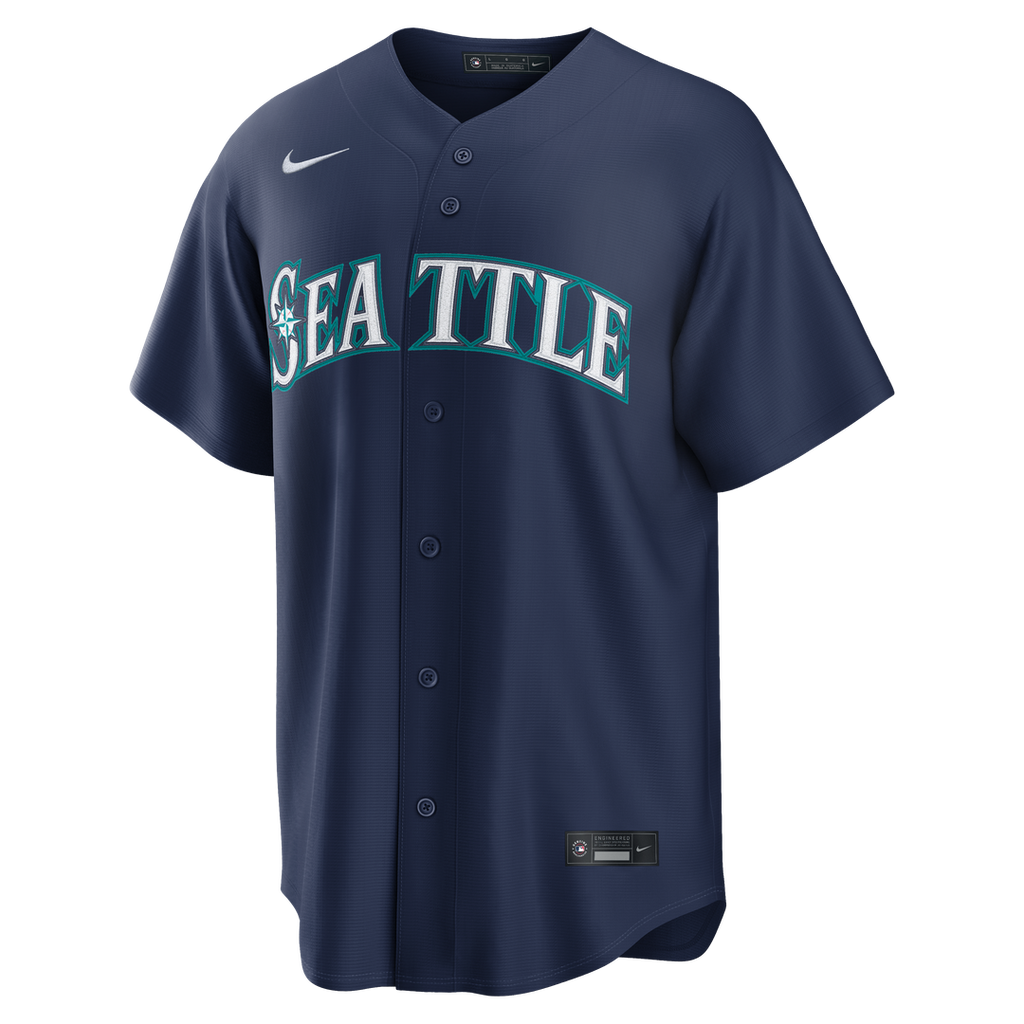 Cal Raleigh Seattle Mariners Alternate Jersey - Teal