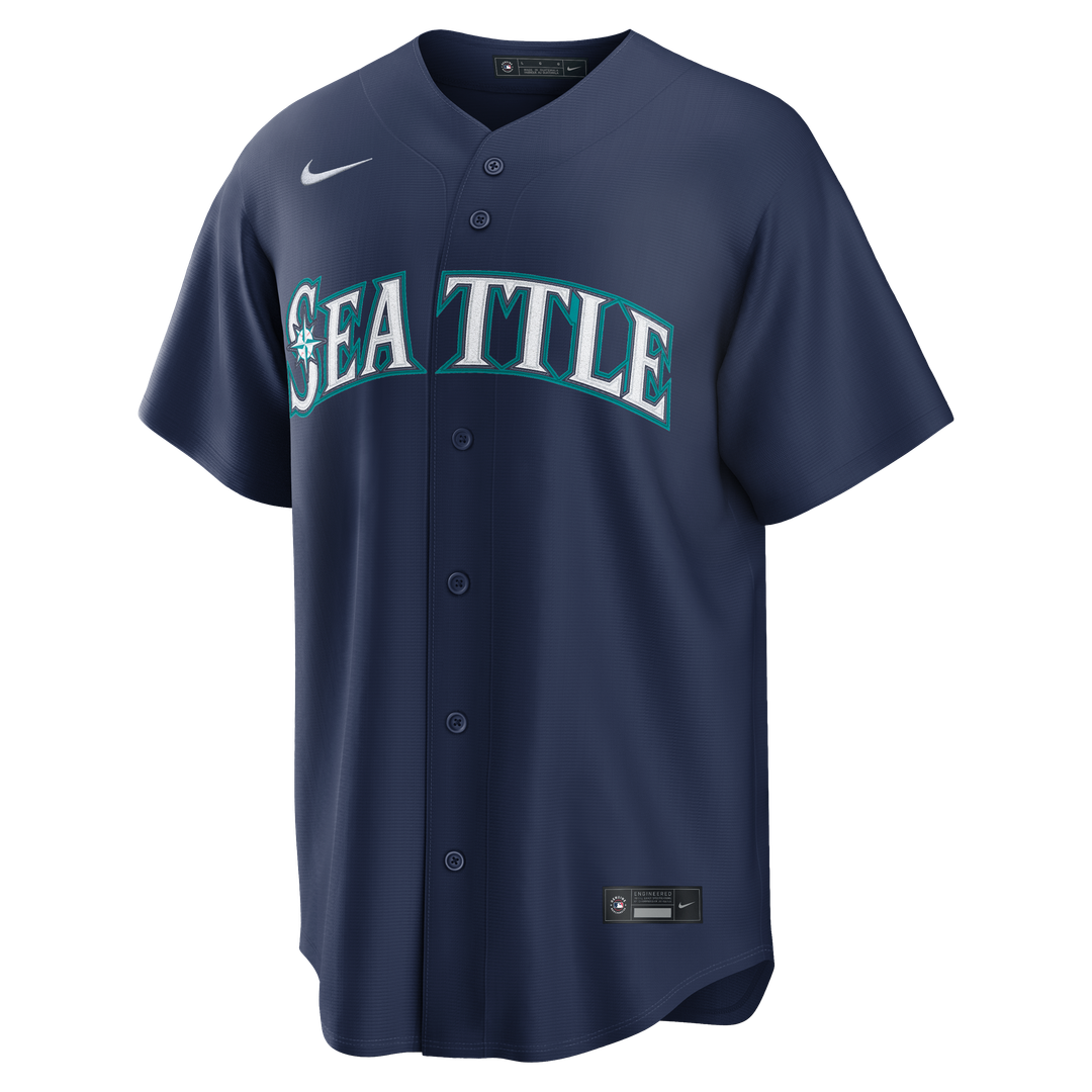 Cal Raleigh Seattle Mariners Alternate Jersey - Teal