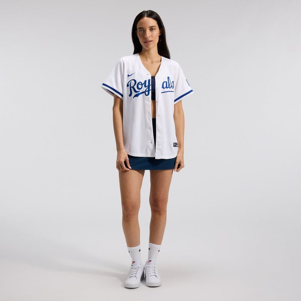 Kansas City Royals Women's Home Jersey - White