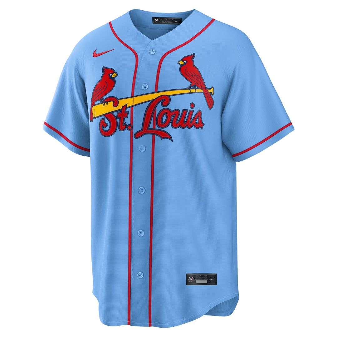 Masyn Winn St. Louis Cardinals Alternate Jersey - Light Blue