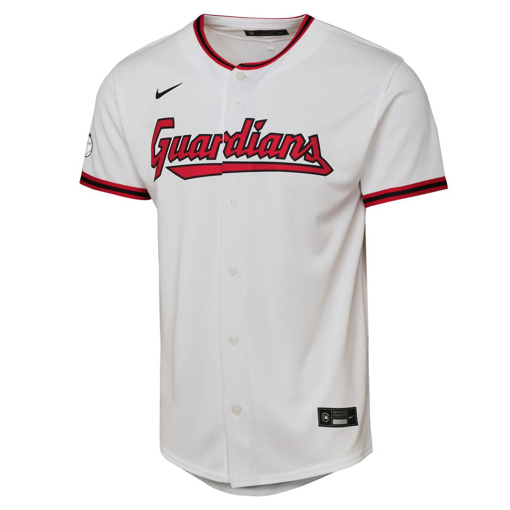 Cleveland Guardians Youth Home Jersey - White