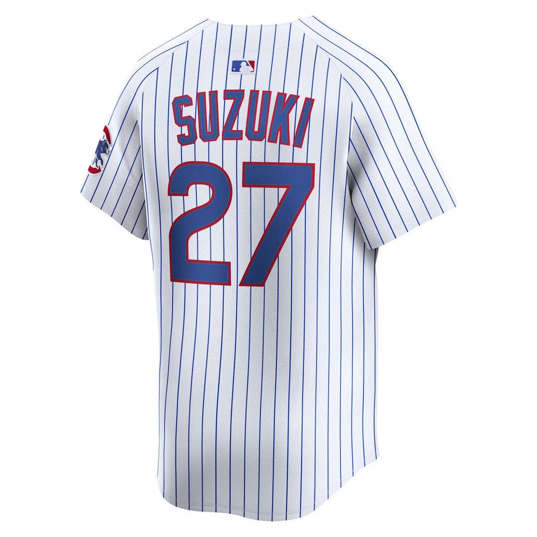 Seiya Suzuki Chicago Cubs Home Jersey - White