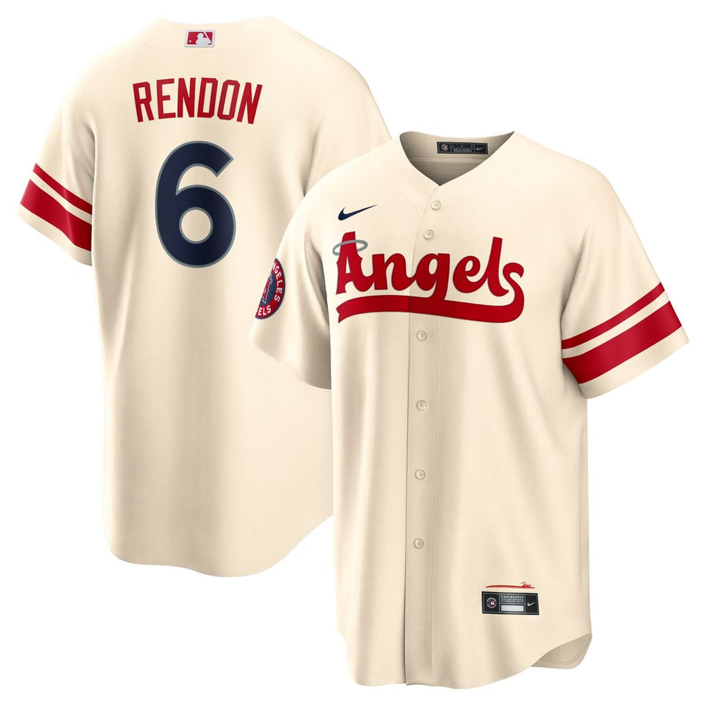 Anthony Rendon Los Angeles Angels Replica Player Jersey - Cream