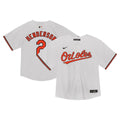 Gunnar Henderson Baltimore Orioles Toddler Jersey - White