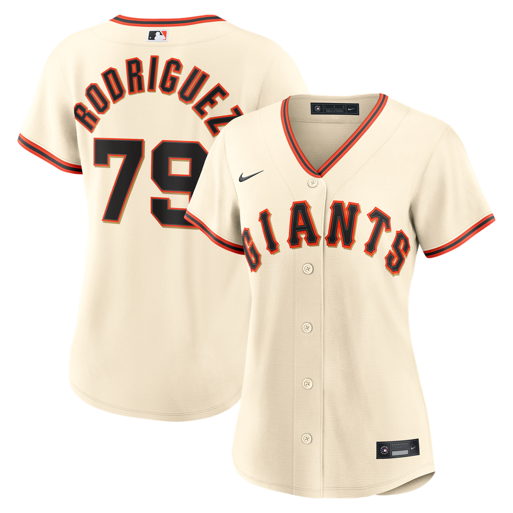 Jesus Rodriguez San Francisco Giants Women's Home Jersey - Cream