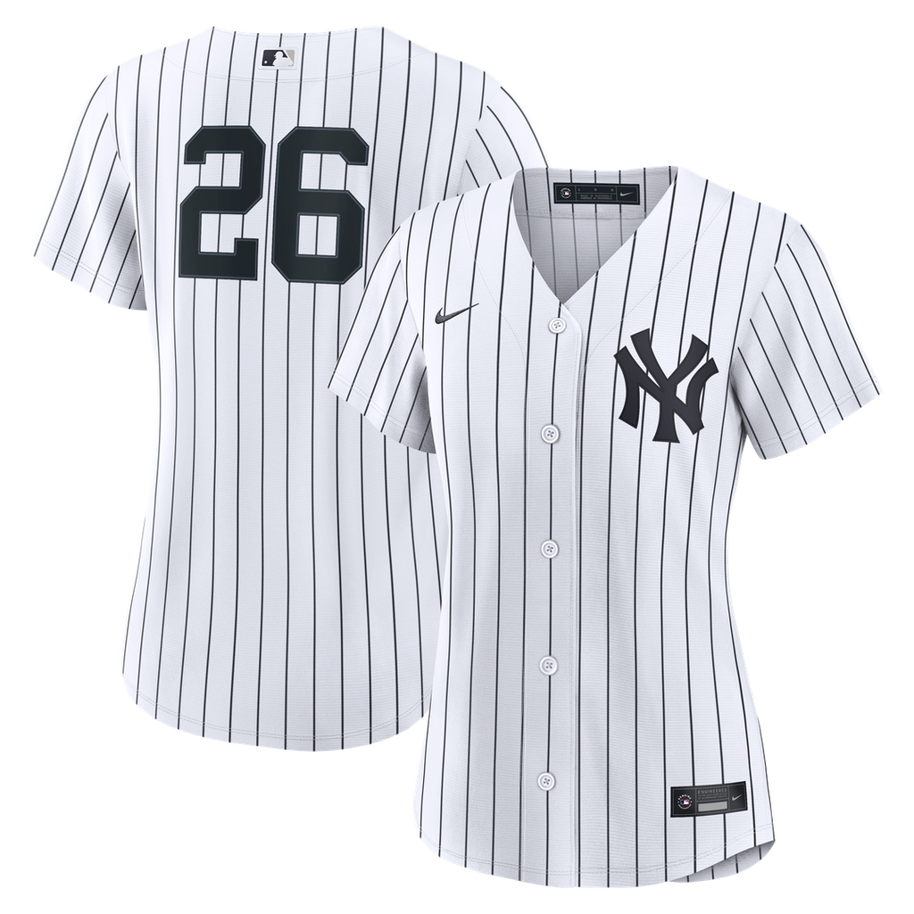 Luis García Jr. New York Yankees Women's Home Jersey - White