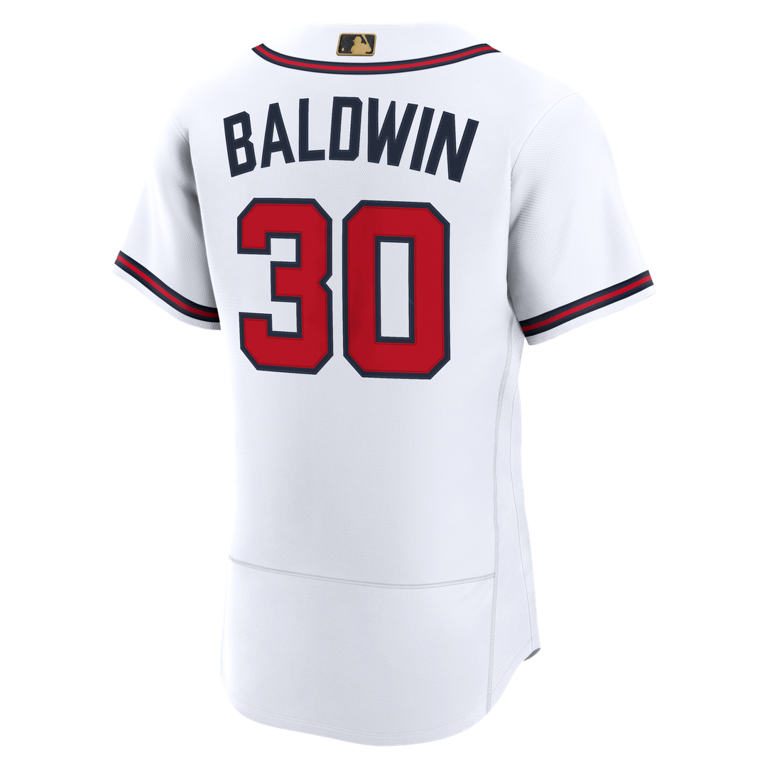 Drake Baldwin Atlanta Braves Awards Jersey - White