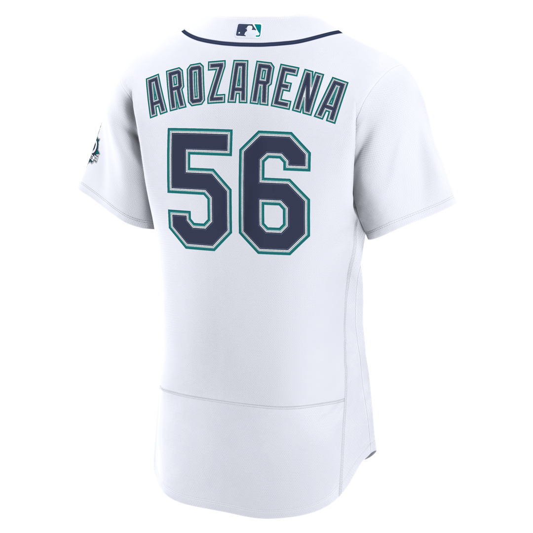 Randy Arozarena Seattle Mariners Home 50th Season Jersey - White