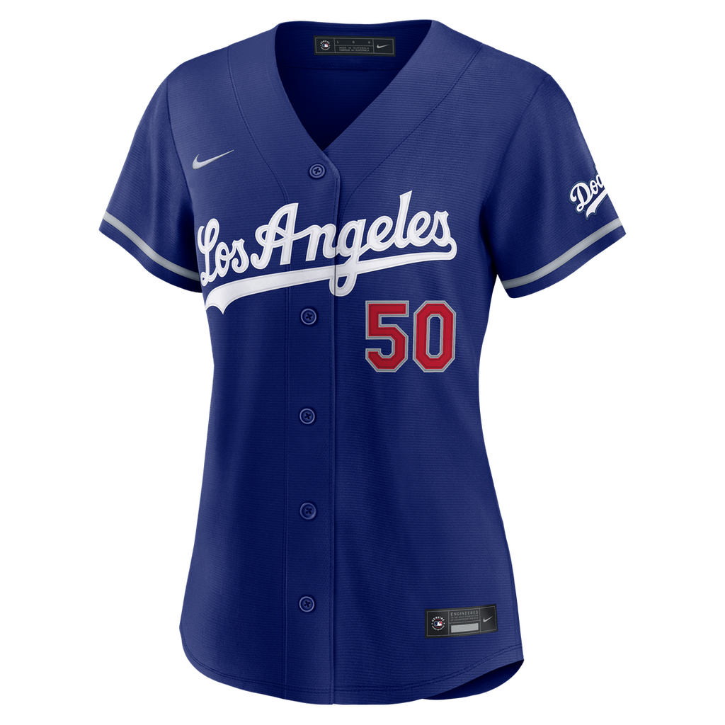 Mookie Betts Los Angeles Dodgers Women's Alternate Jersey - Royal
