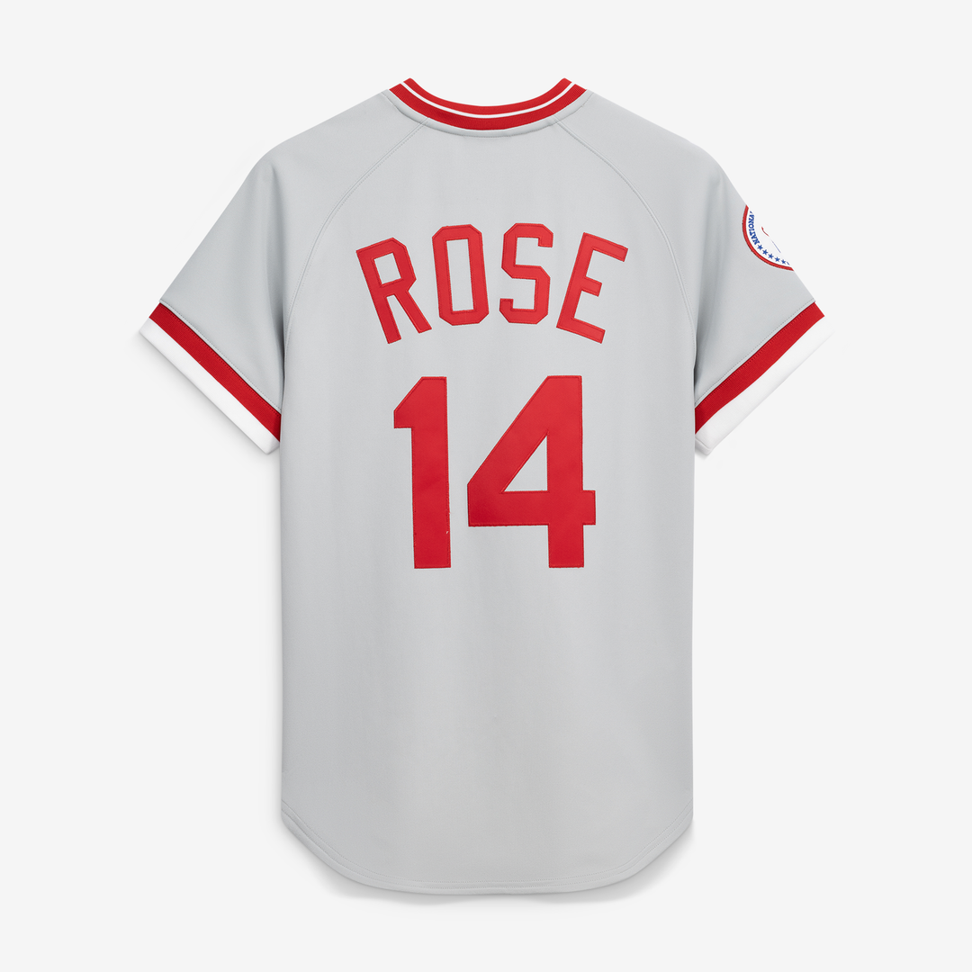 Pete Rose Cincinnati Reds 1976 Jersey - Gray