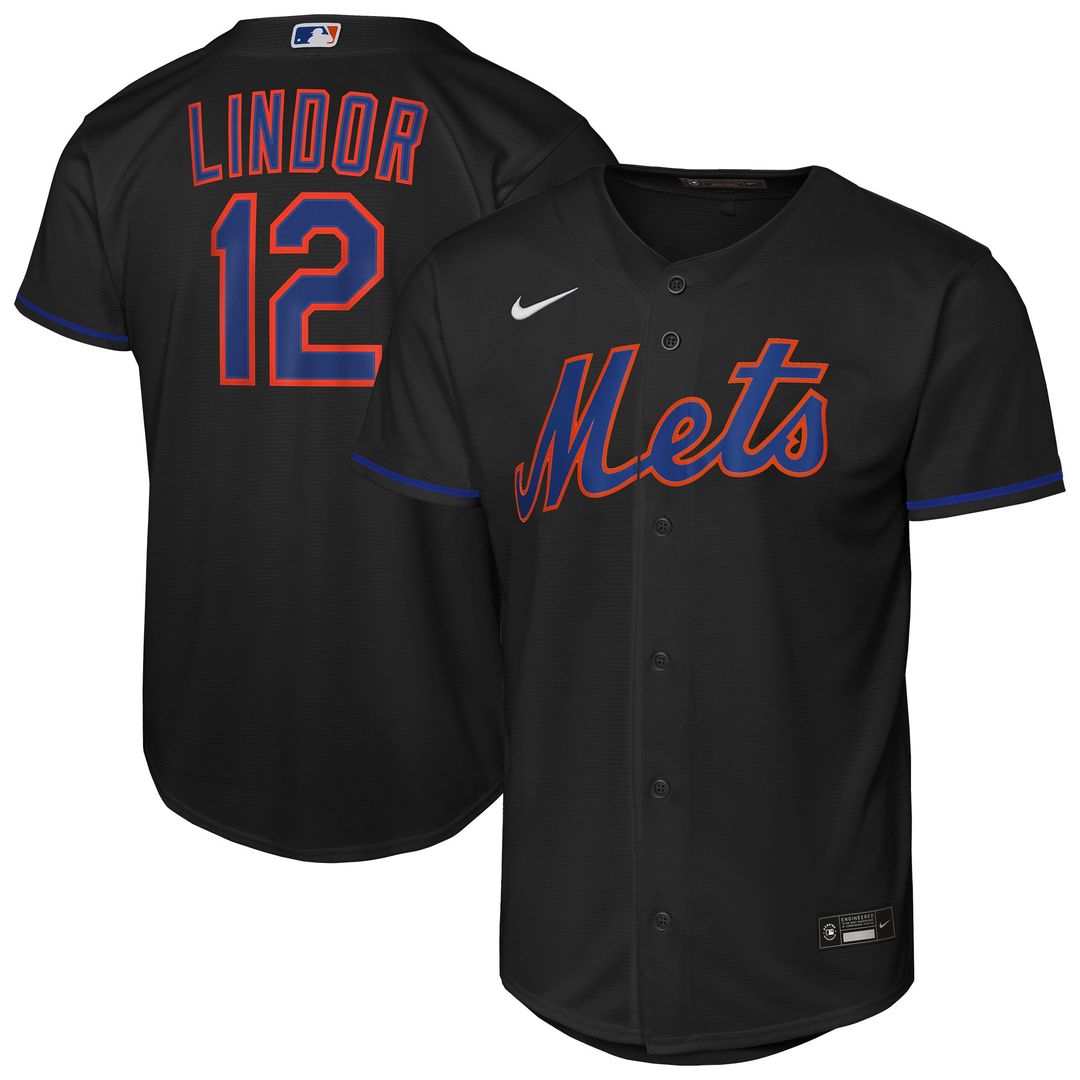 Francisco Lindor New York Mets Youth Alternate Jersey - Royal