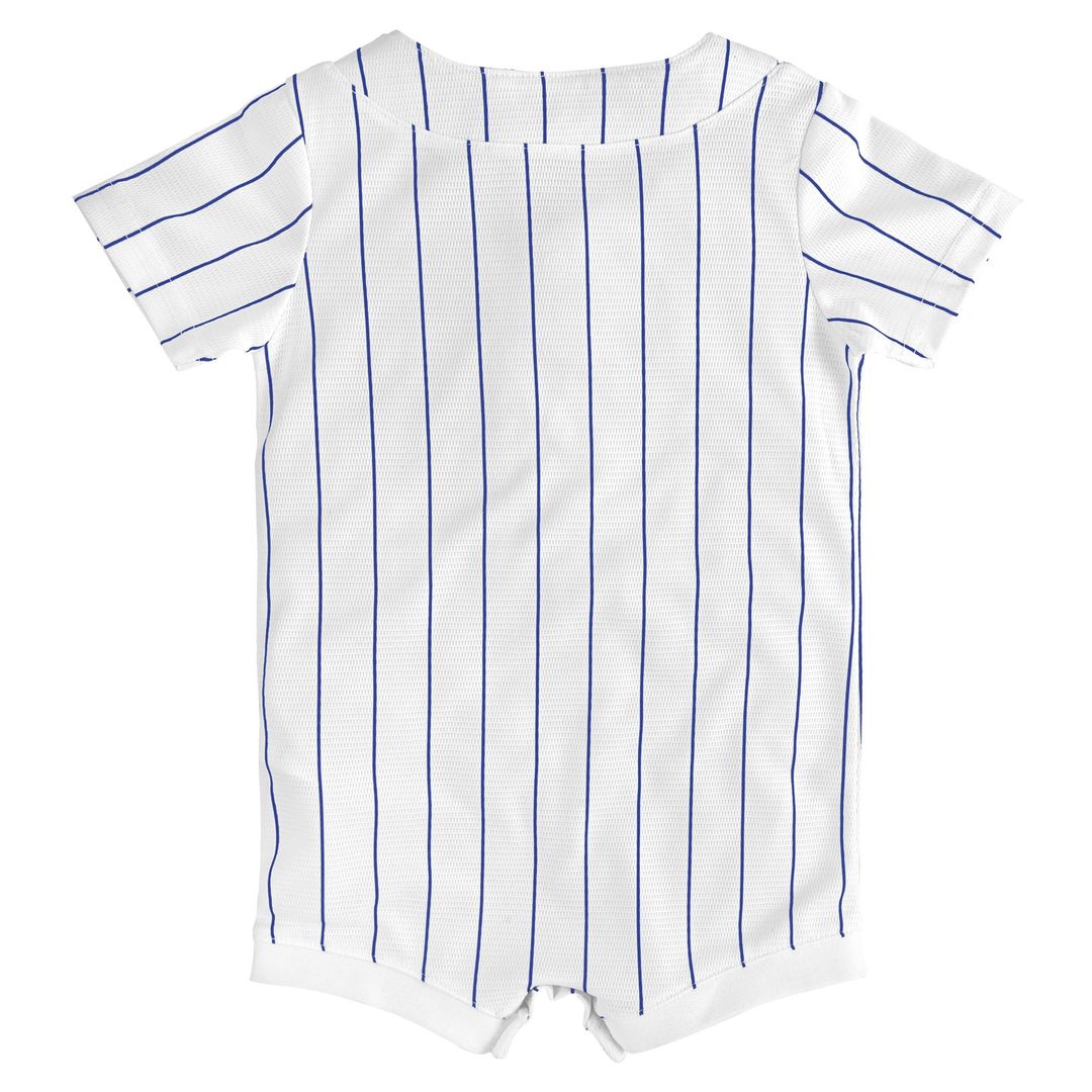 New York Mets Newborn & Infant Home Replica Romper Jersey - White