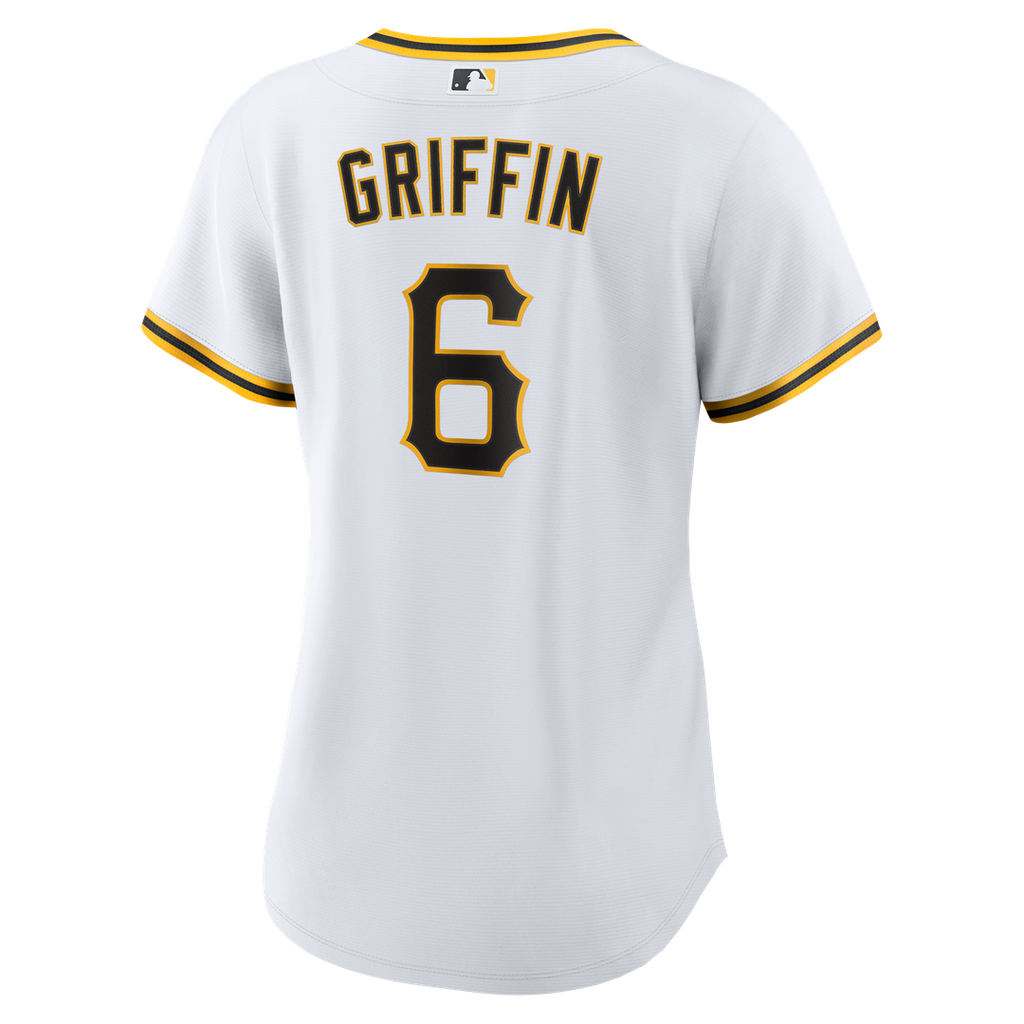 Konnor Griffin Pittsburgh Pirates Women's Home Jersey - White