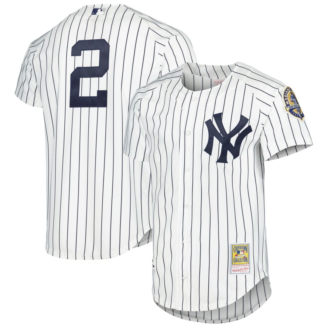 Derek Jeter New York Yankees Jersey - White