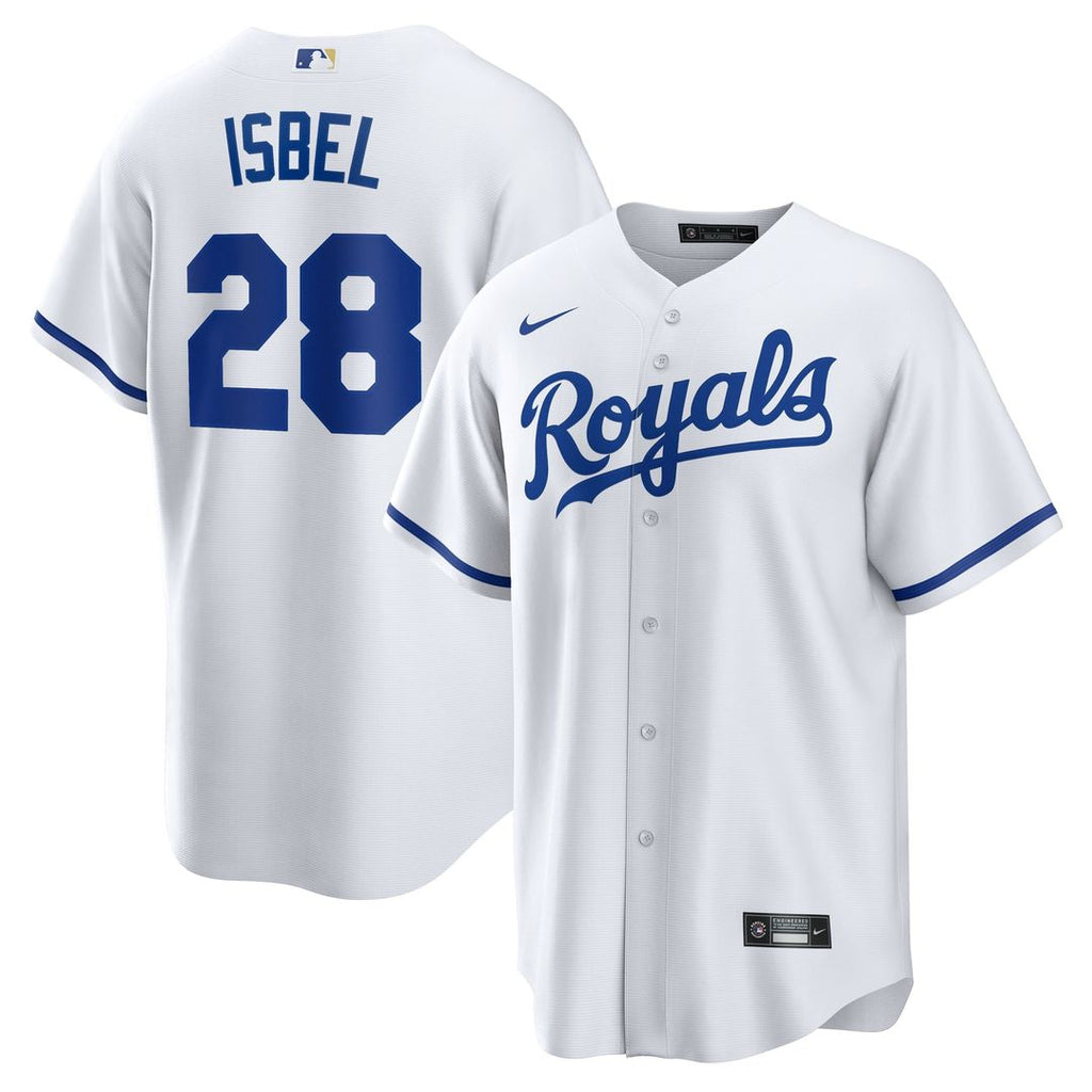 Kyle Isbel Kansas City Royals Home Jersey - White