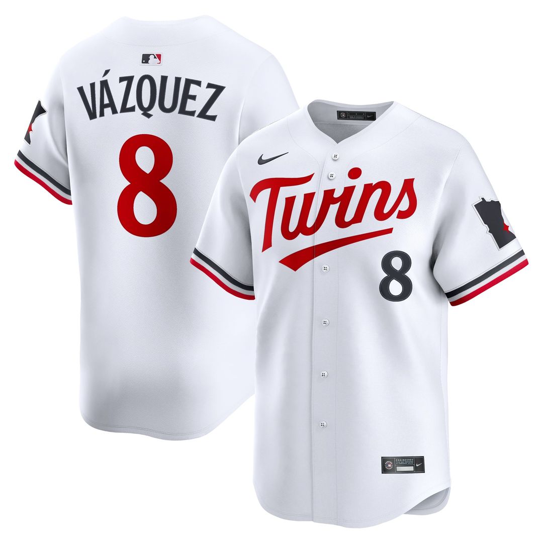 Christian Vázquez Minnesota Twins Home Jersey - White