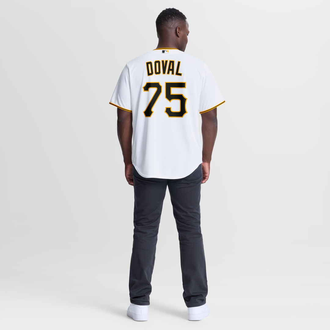 Camilo Doval Pittsburgh Pirates Home Jersey - White