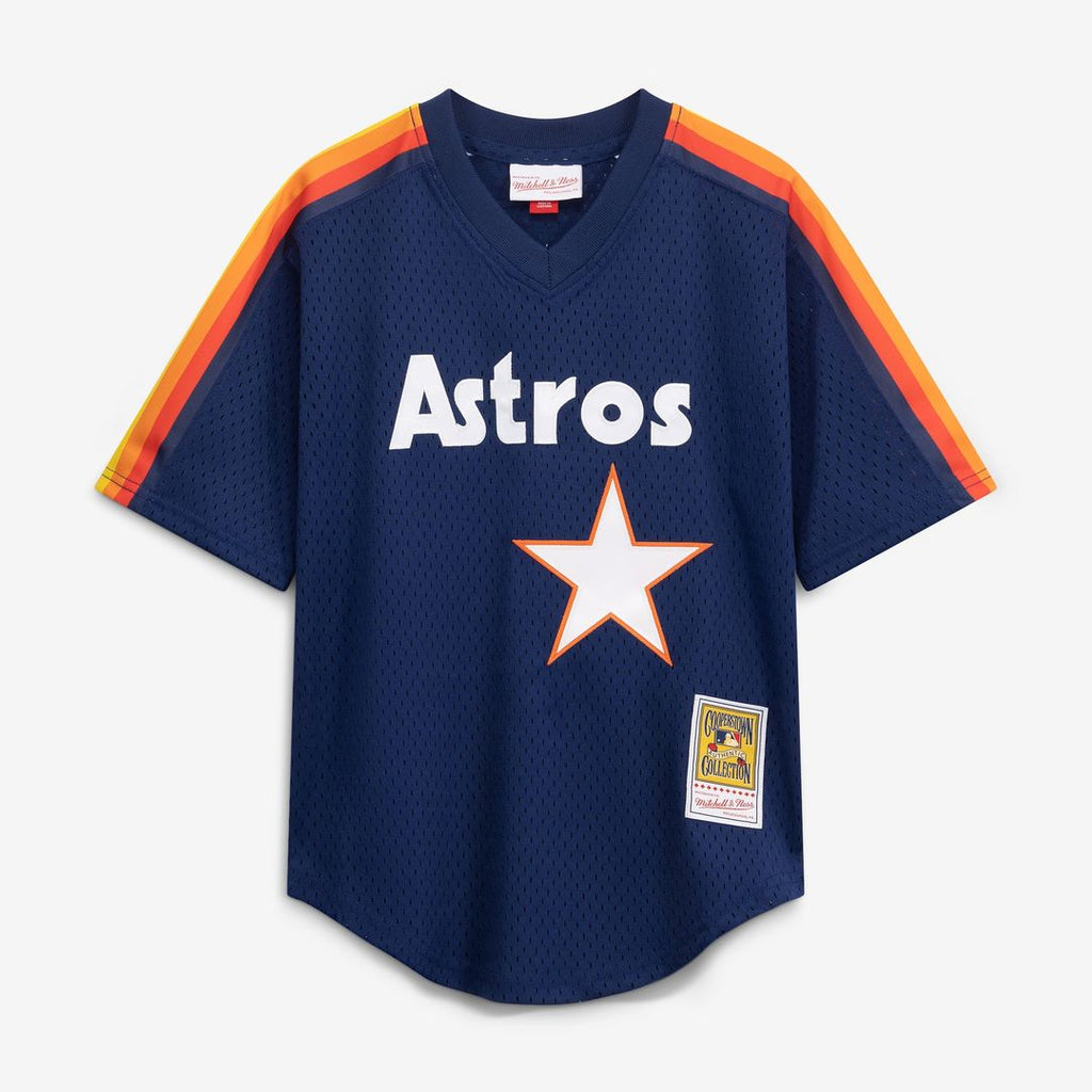 Nolan Ryan Houston Astros Toddler Throwback Mesh Jersey - Navy
