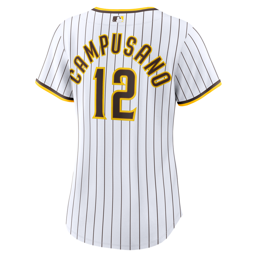 Luis Campusano San Diego Padres Women's Home Jersey - White