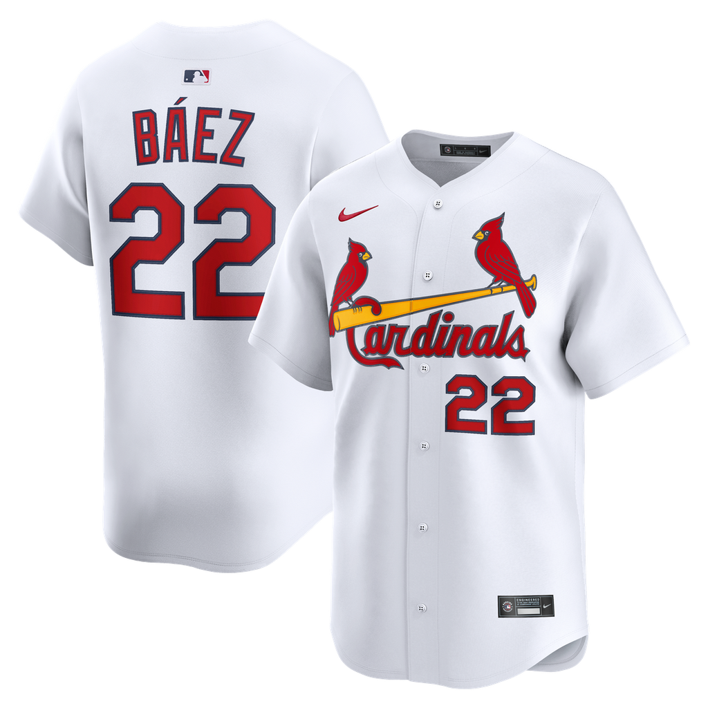 Joshua Báez St. Louis Cardinals Home Jersey - White