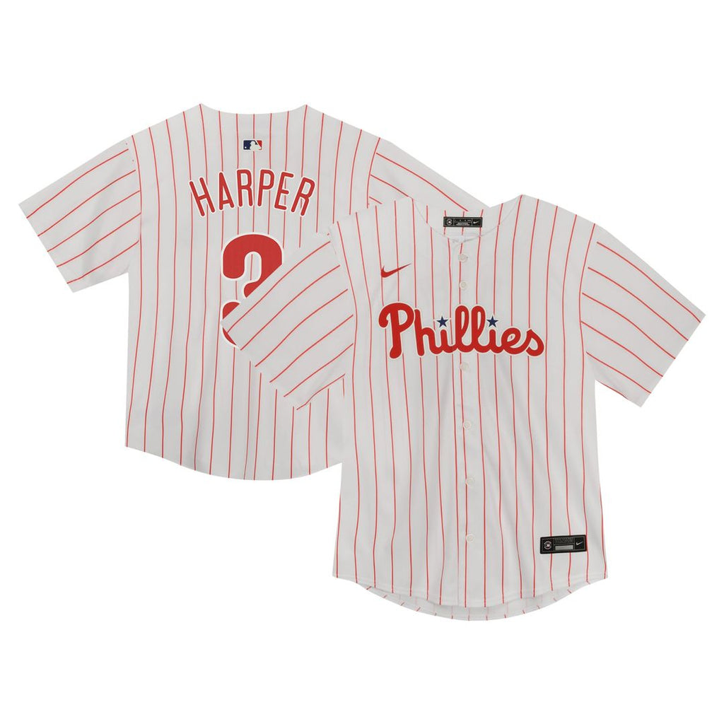 Bryce Harper Philadelphia Phillies Toddler Jersey - White