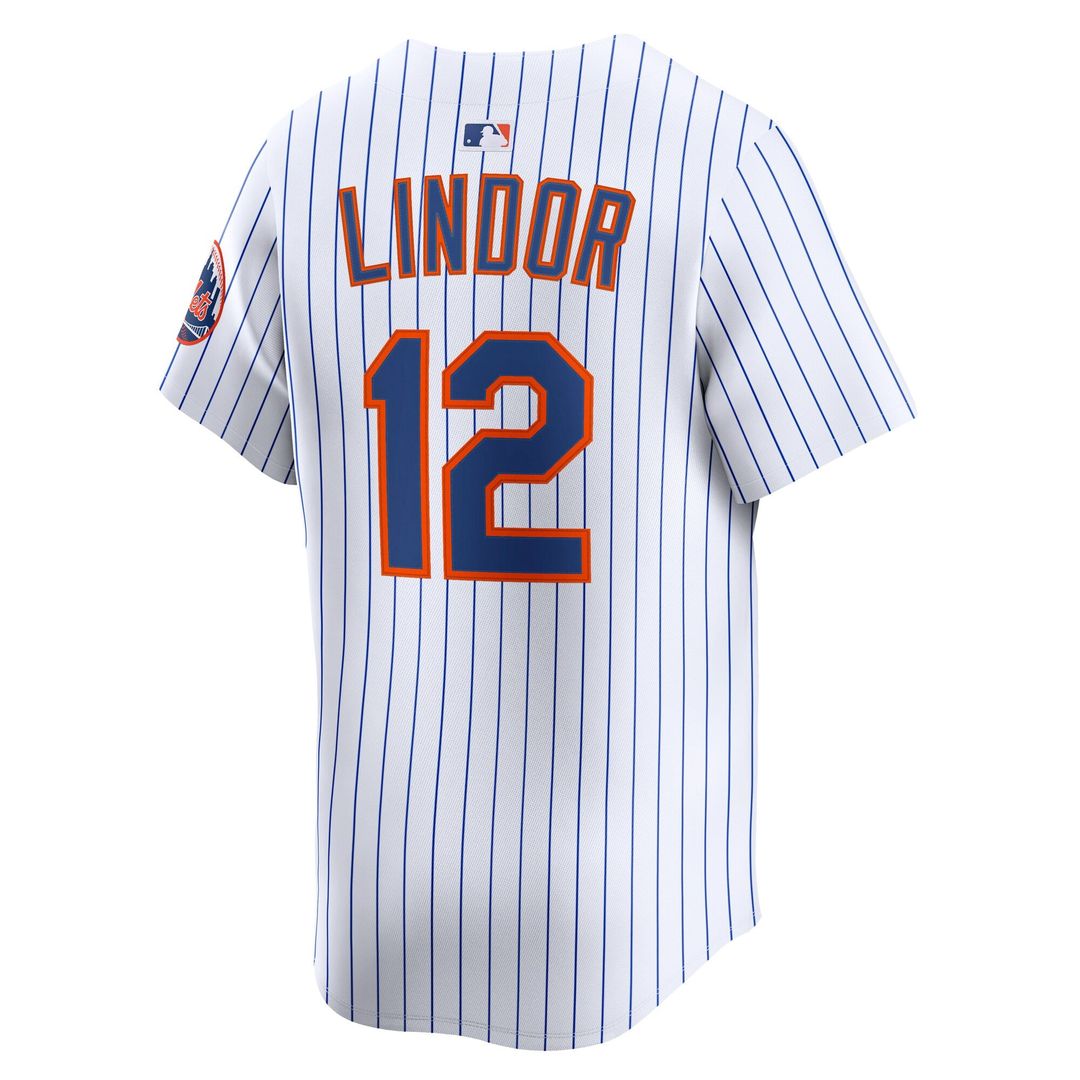 Francisco Lindor New York Mets Road Jersey - Gray
