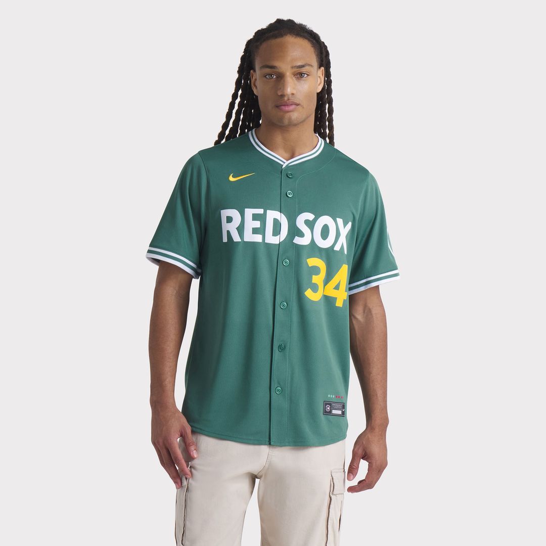 David Ortiz Boston Red Sox 2025 Limited Retired Player Jersey - Green