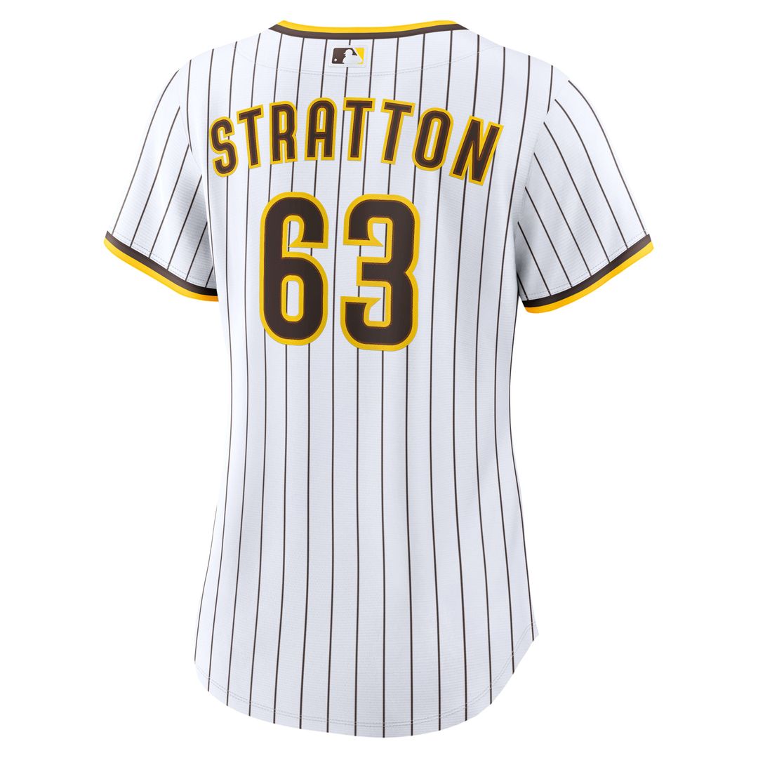 Hunter Stratton San Diego Padres Women's Home Jersey - White