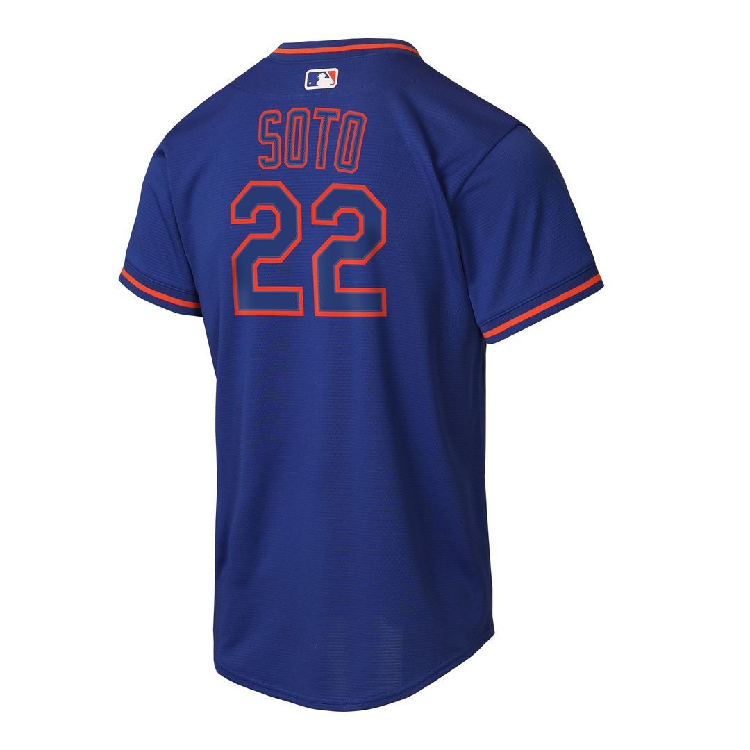 Juan Soto New York Mets Youth Road Jersey - Gray