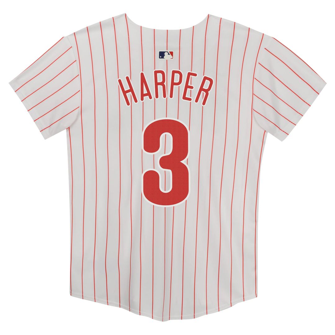 Bryce Harper Philadelphia Phillies Preschool Home Jersey - White