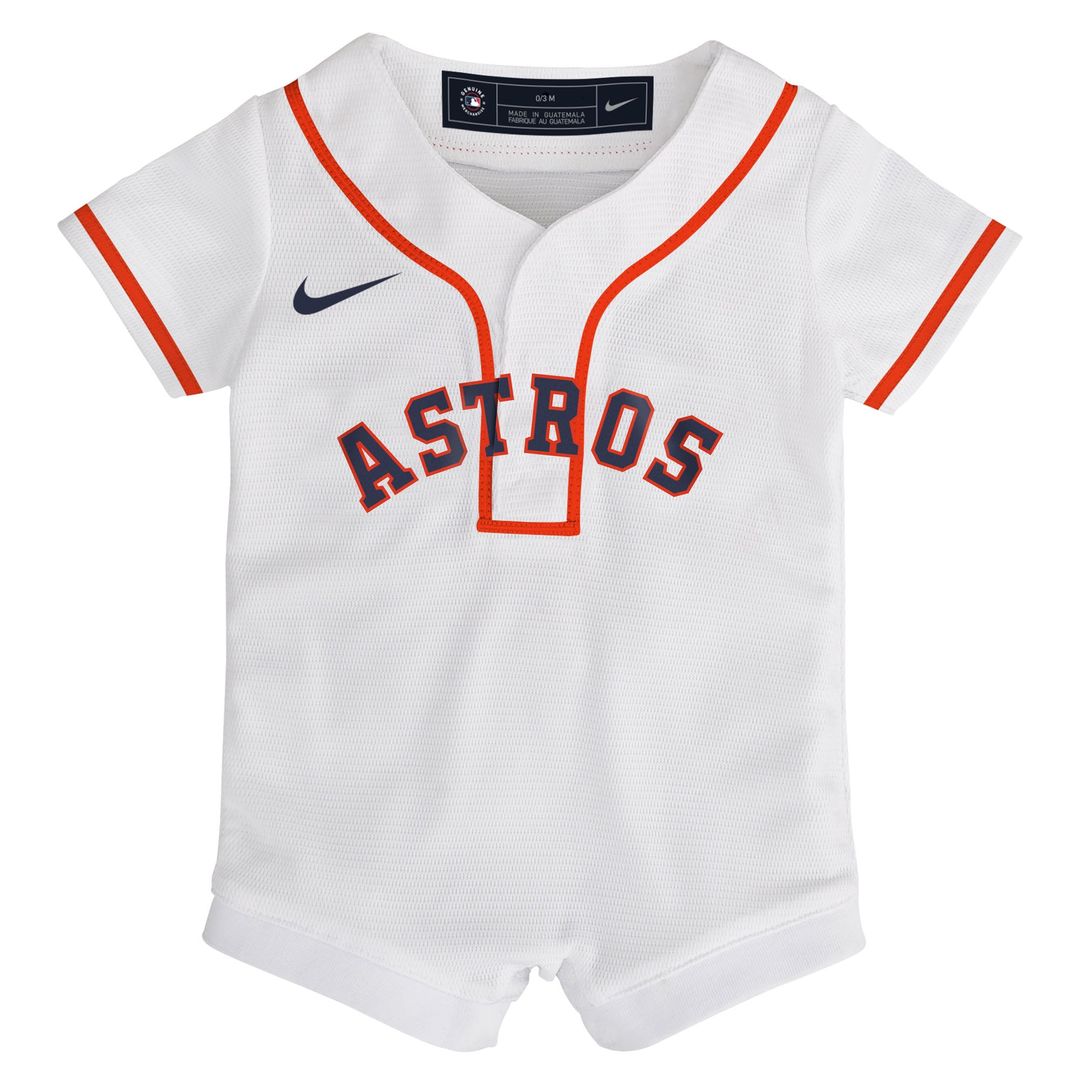 Houston Astros Infant Home Replica Romper Jersey - White