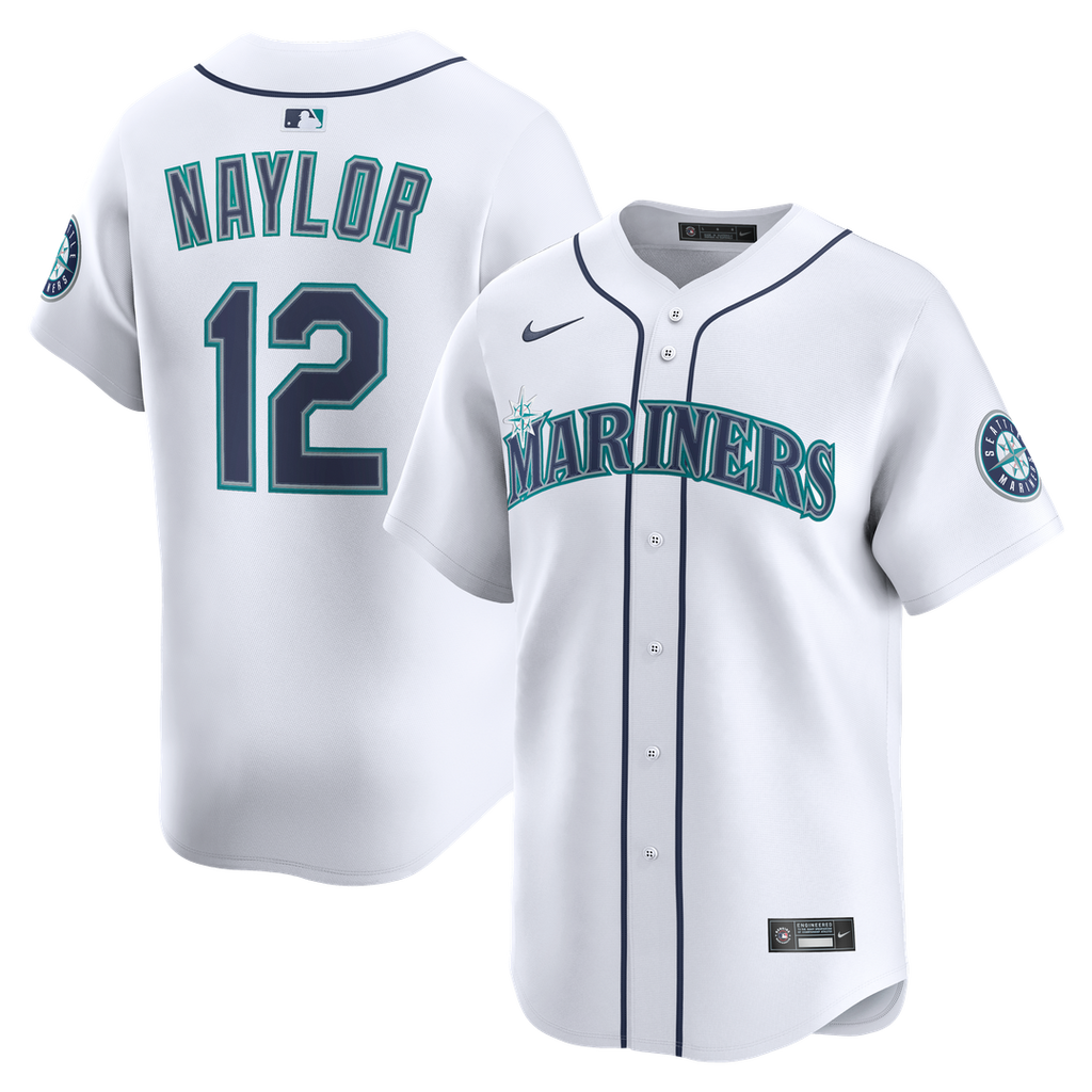 Josh Naylor Seattle Mariners Home Jersey - White