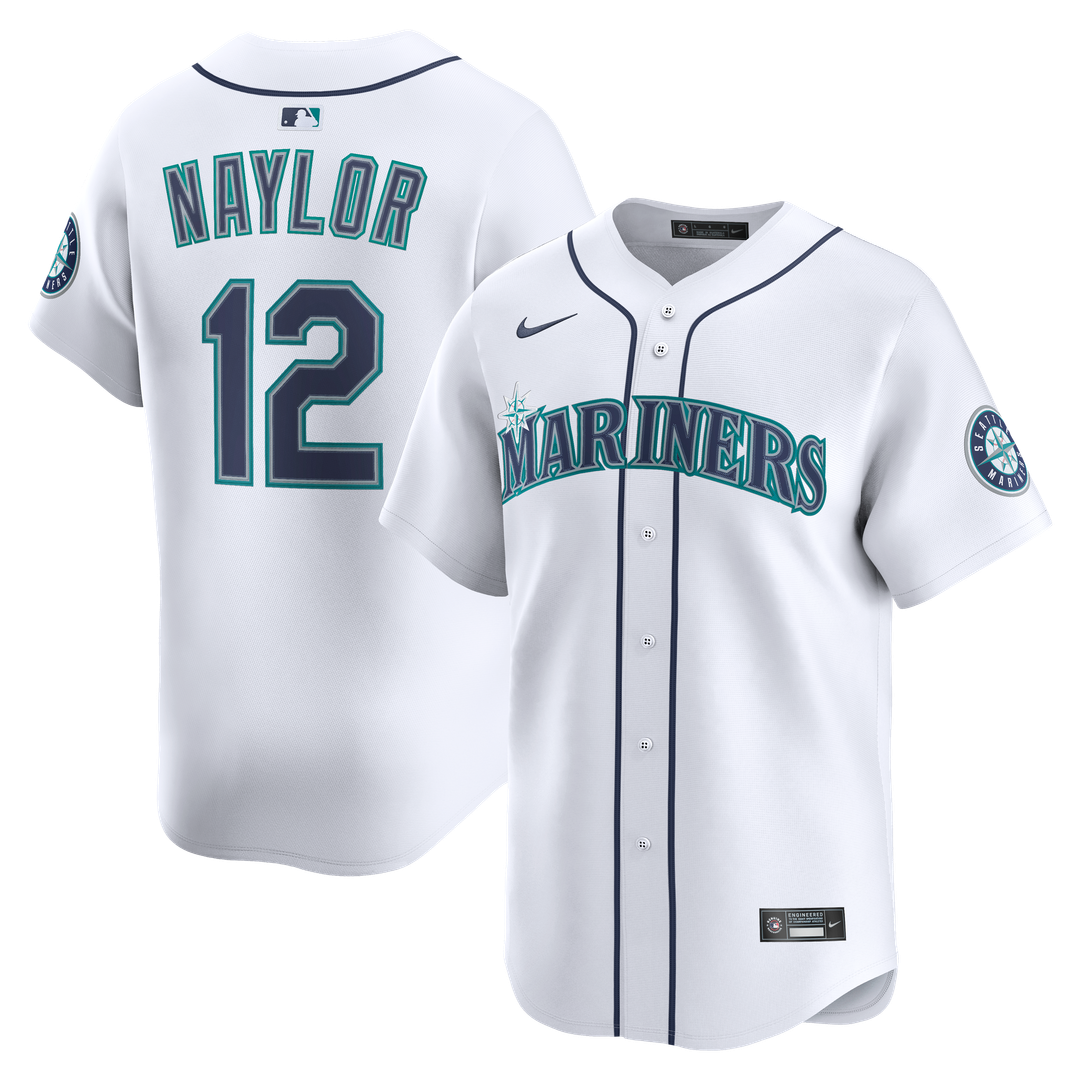 Josh Naylor Seattle Mariners Home Jersey - White
