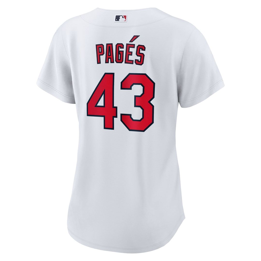 Pedro Pagés St. Louis Cardinals Women's Home Jersey - White