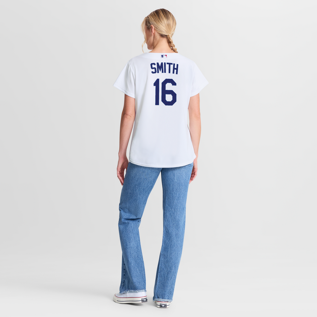 Will Smith Los Angeles Dodgers Women's Home Jersey - White