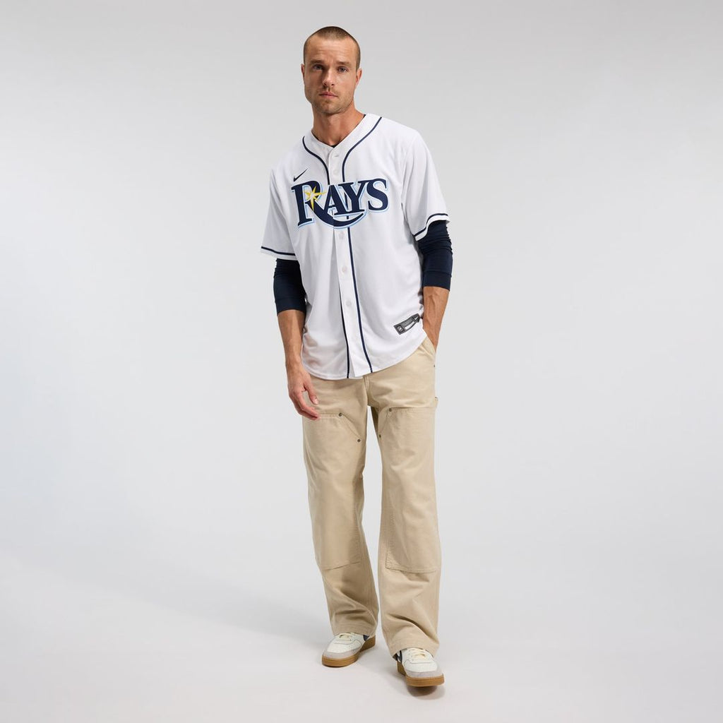 Yandy Díaz Tampa Bay Rays Home Jersey - White