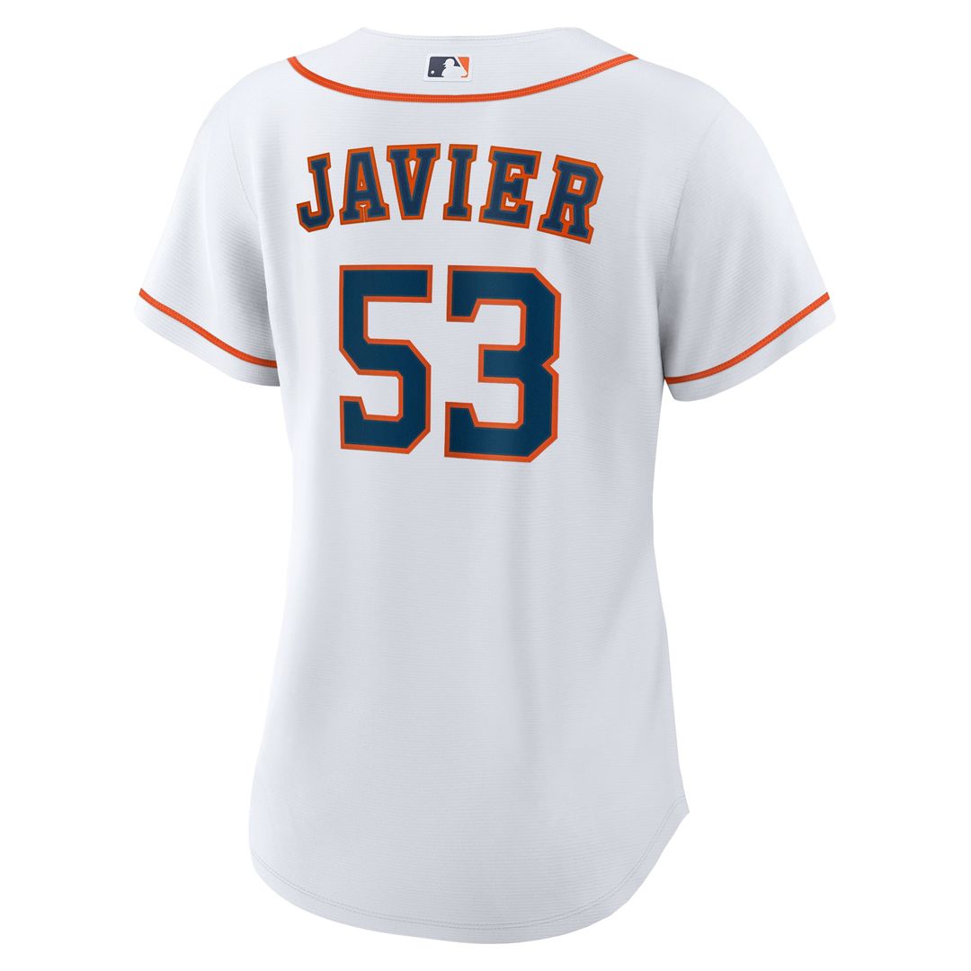 Cristian Javier Houston Astros Women's Home Jersey - White