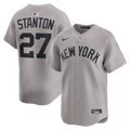 Giancarlo Stanton New York Yankees Road Jersey - Gray