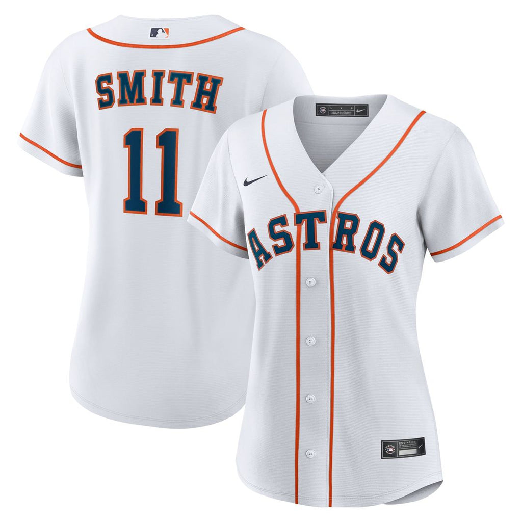 Cam Smith Houston Astros Women's Home Jersey - White