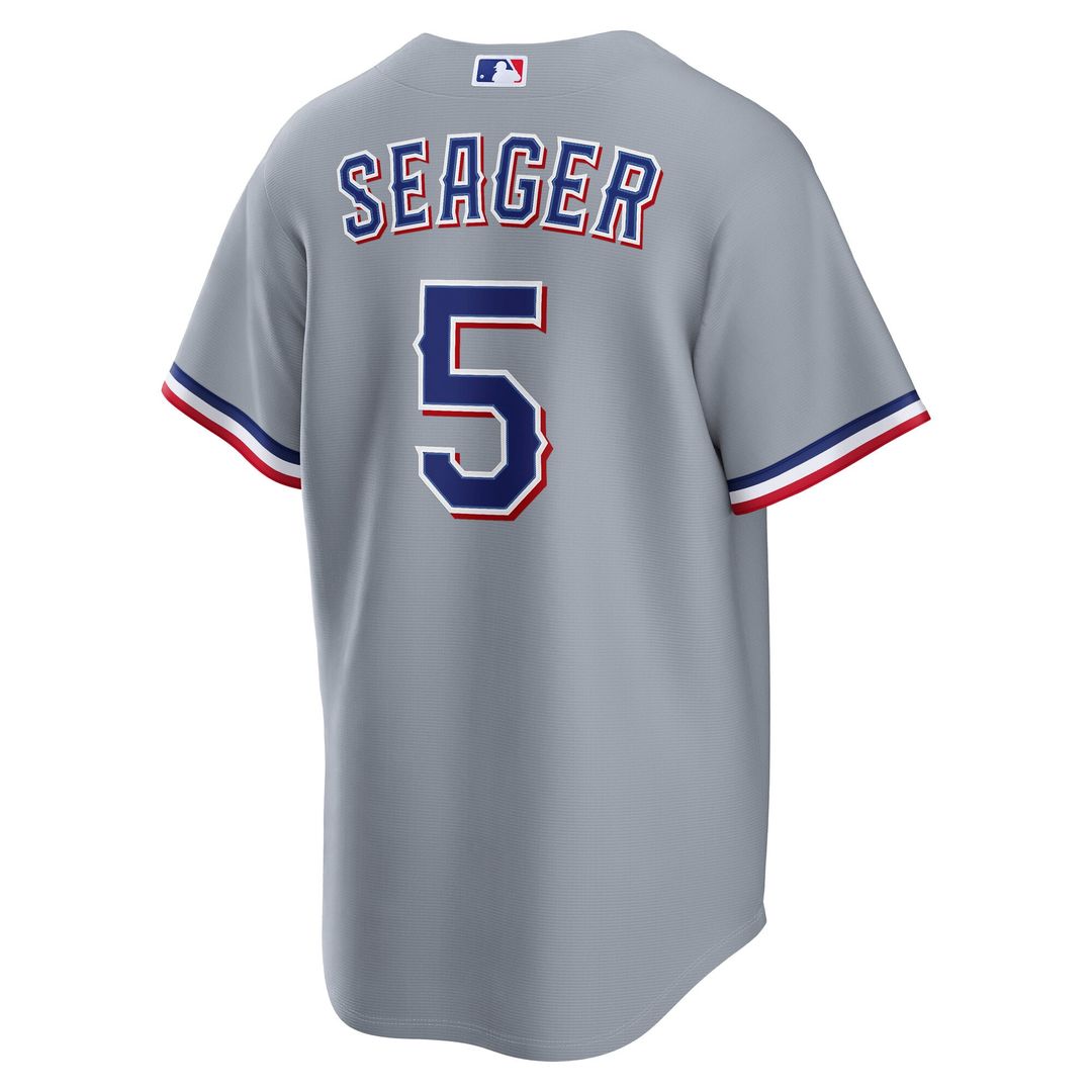 Corey Seager Texas Rangers Road Jersey - Gray